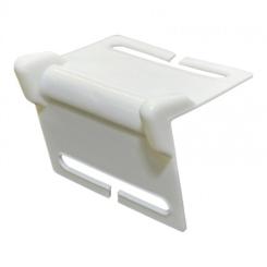 Support de protection de bord pour sangles d’arrimage de 50 mm, blanc