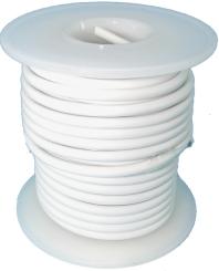 Cable 7.6 m x 1.5 mm² - white