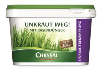 CHRYSAL Unkraut Weg! mit Rasendünger 3.0 kg