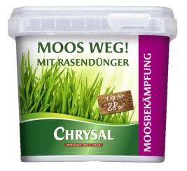 CHRYSAL Moos Weg! Mit Rasendünger 1.0 kg