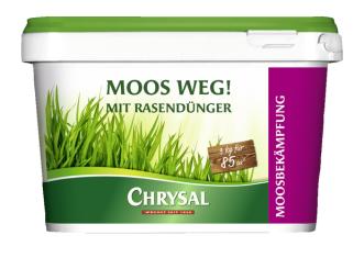 CHRYSAL Moos Weg! mit Rasendünger 3.0 kg