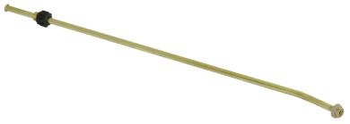 Brass spray pipe bent, 60 cm, thread G1/4"