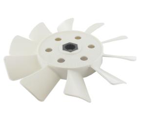 Fan blade for hydrostatic transmission