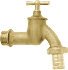 GEKA water tap with threaded hose fitting 1/2''