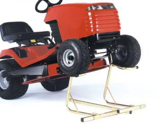 Cleaning Support for Ride-On Mowers