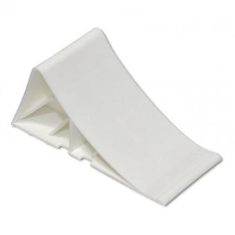 Wedge, L 220 mm, plastic, white 