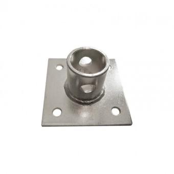 Flange plate 120 x 120 mm for crank supports 