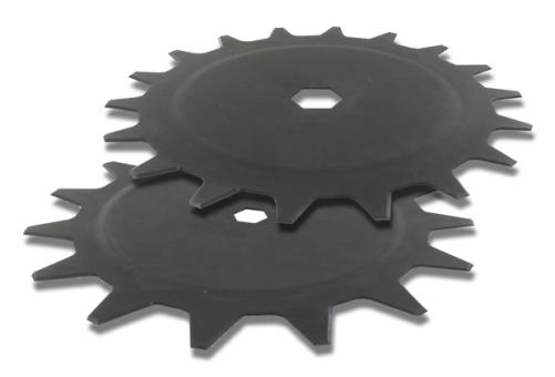 Replacement blade set for rotary shear 