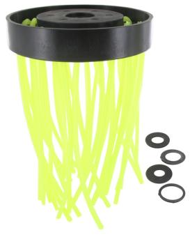 Rengöringsborste Ø 120 mm för röjsåg 