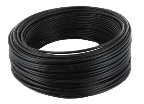 Cable 50 m x 1.5 mm² - black 