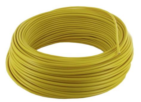 Battery cable 50 m x 1.5 mm² - yellow 