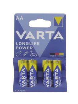 VARTA Alkaline Batterie Mignon AA / LR6 4er Blister 