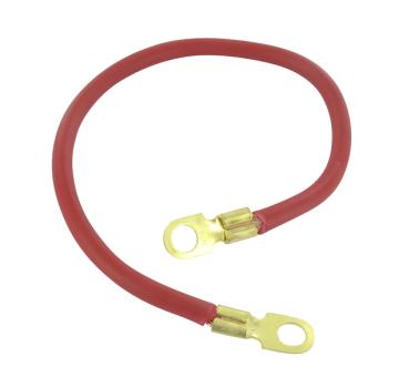 Battery cable + Pol - red 405 mm 
