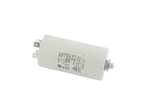 Capacitor with flat terminal M8 92 x 40 mm- 25μf 