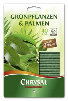 CHRYSAL Green Plants & Palms Fertiliser Sticks 