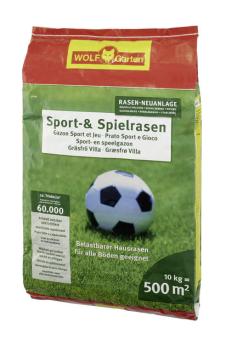 WOLF GARTEN Sport- und Spiel-Rasen LG 500 10.0 kg 