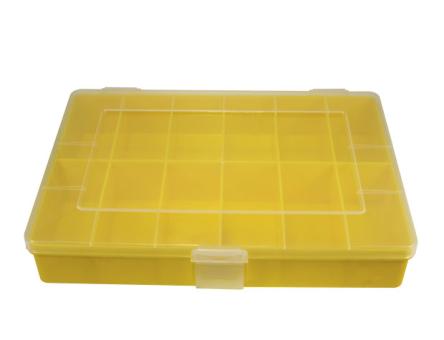 Assortment Box 12 Compartments yellow 