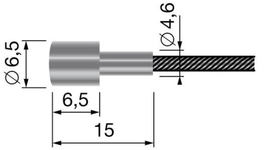 Bowden Cable 2500 mm 