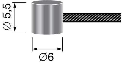 Bowden Cable 2500 mm 