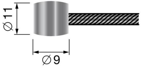 Bowden Cable 2500 mm 