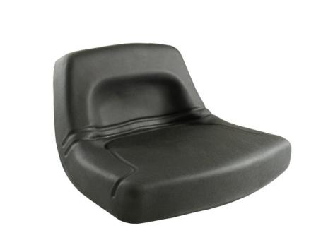 Seat black for lawn tractors and small tractors 