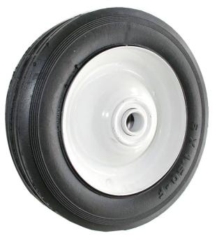 Wheel with steel rim grooved profile 203 mm 