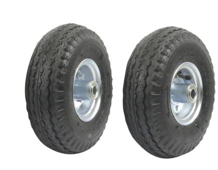 Front wheel 4.10/3.50-4 suitable for ride-on mower 