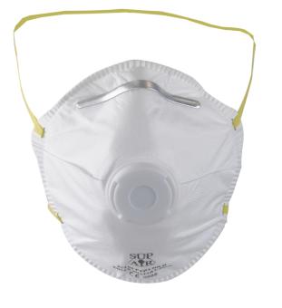 Atemschutzmaske FFP1 mit Atemventil 