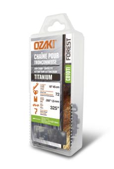 OZAKI FOREST TITAN Kette 0,325'' HM 1.5 mm - 72TG - Profi 