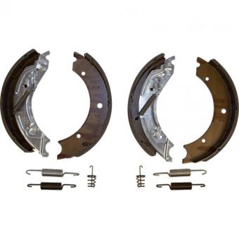 KNOTT Brake shoe set, 250 x 40, incl. spring set 