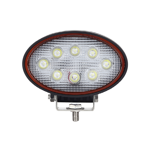 LED-Arbeitsscheinwerfer, 12V/24V, 24W, oval